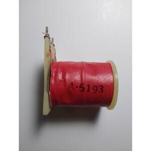 Pinball Replacement Coil A-5193 Plastic Frame Red Wire Winding